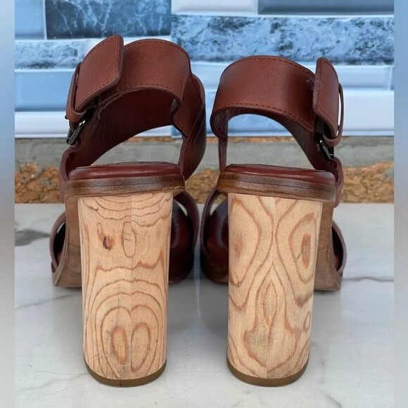 Vince Haley Heel in Whiskey size 6 - Picture 3 of 9